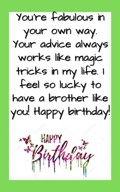 happy birthday wishes to cousin brother